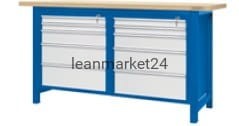 ergosolid stół montażowy 150x74x90 spawany typ03-13