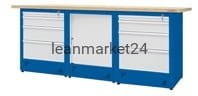 ergosolid stół montażowy 210x74x90 spawany typ08-19