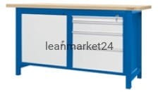 ergosolid stół montażowy 150x74x90 spawany typ03-12