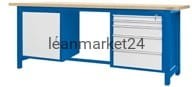 ergosolid stół montażowy 210x74x90 spawany typ04-11