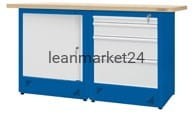 ergosolid stół montażowy 150x74x90 spawany typ07-07