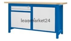 ergosolid stół montażowy 150x74x90 spawany typ03-07
