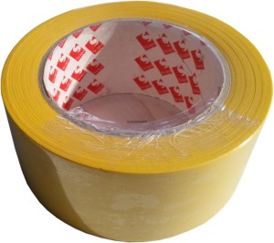 taśma podłogowa żółta 50 mm 33 mb
