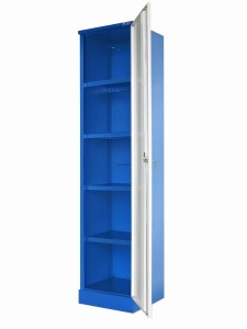szafa uniwersalna HSP01 z półkami malowanymi, 455x1950x450 [mm]
