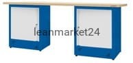 ergosolid stół montażowy 210x74x90 spawany typ08-14