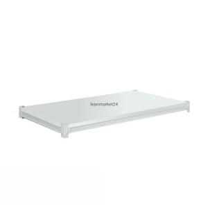 półka z płyty laminowanej do regału metalowego wtykowego 800x400 [mm]
