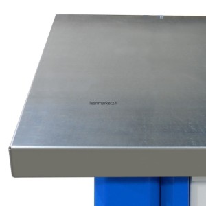 ergosolid blat pokryty blachą ocynkowaną 210x74 grubość 46mm