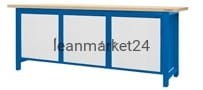 ergosolid stół montażowy 210x74x90 spawany typ04-17