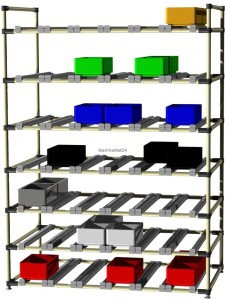 ergobase regał kanban 200x140x60