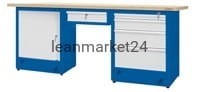 ergosolid stół montażowy 210x74x90 spawany typ08-12