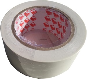 taśma podłogowa biała 50 mm 33 mb