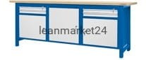 ergosolid stół montażowy 210x74x90 spawany typ04-20